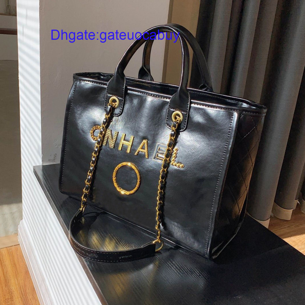 

Brand Women's Luxury Handbags Beach Bags Designers Ch Metal Letter Badge Tote Evening Bag Small Mini Body Leather Handbag Large Female Chain Wallet Backpack Ymw8, Please contact customer service