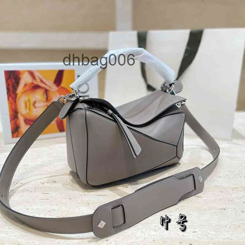 

Bags Shoulder Bag Handbag Women Designer 2022 Loews Bag Leather Puzzles Mini Geometric Trend Single Shoulder Messenger 7 GBFE