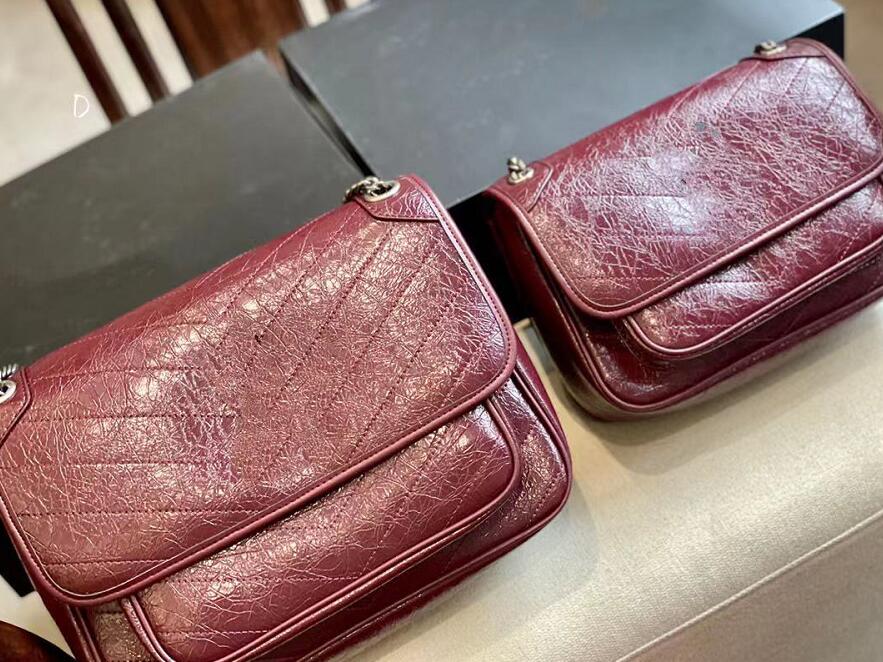 

Womens Shoulder Bag Famous Designer Flap Soft Leather Messenger Bag Classic Chain Classics Bags High Quality Travel Crossbody Tote Purses Handbag, Grey