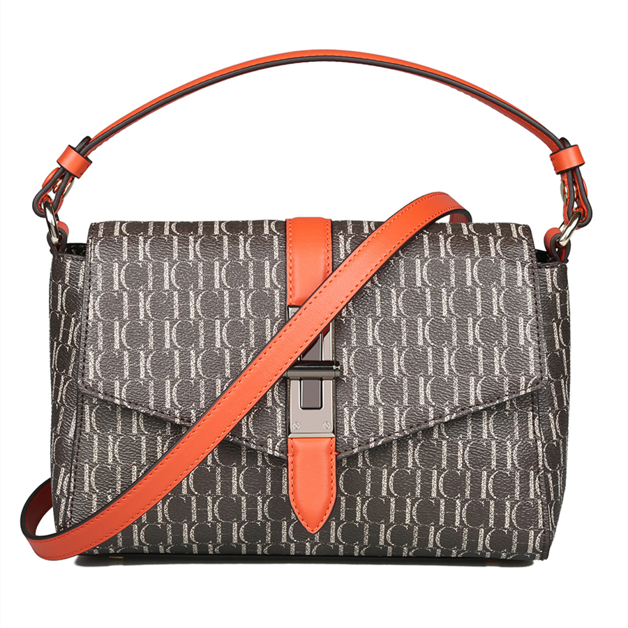 

CHCH Top Quality Luxury Shopping Bag Retro Casual Lady Underarm Handbag Pattern Shoulder Bag Purses Female Print Totes Bags, Green beige