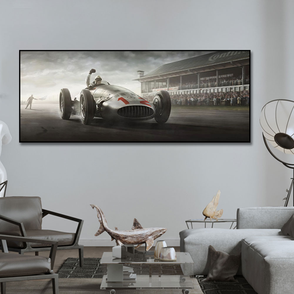 

The Fatherland's Finale Artwork Poster On Canvas Print Nordic Poster Wall Art Picture For Living Room Home Decoration Frameless