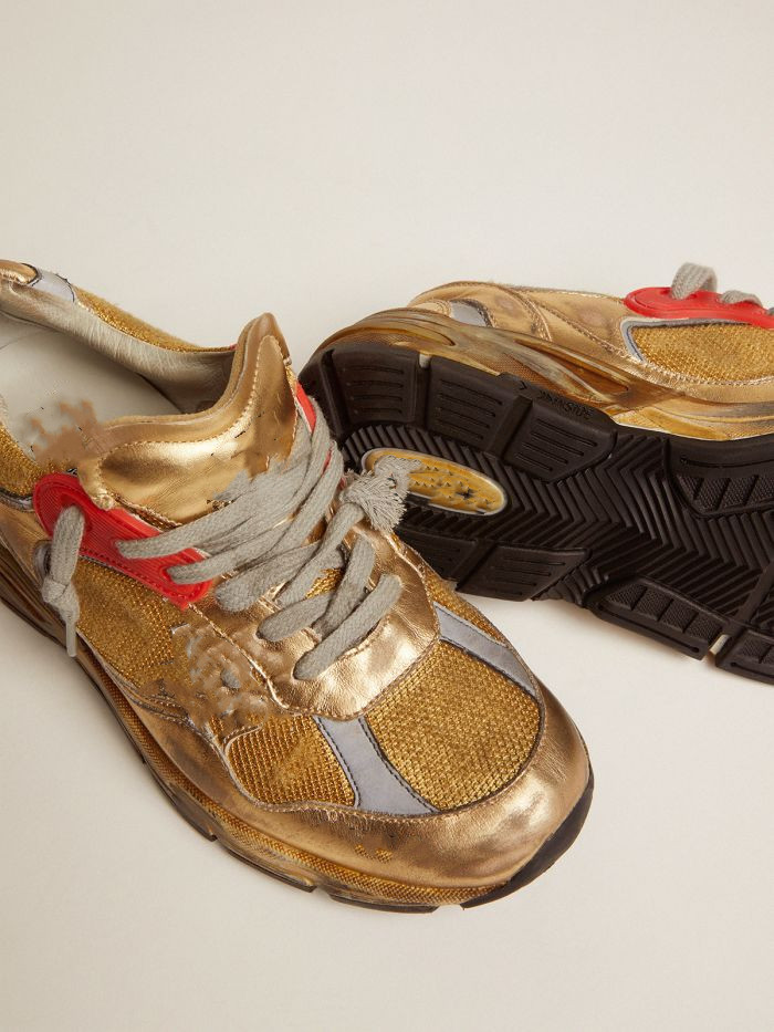 Chaussures décontractées Version supérieure Designer Luxury Italien Retro Retro Retro authentique étoile Dirty Shoes Dirty Shoes Women's Gold Dad