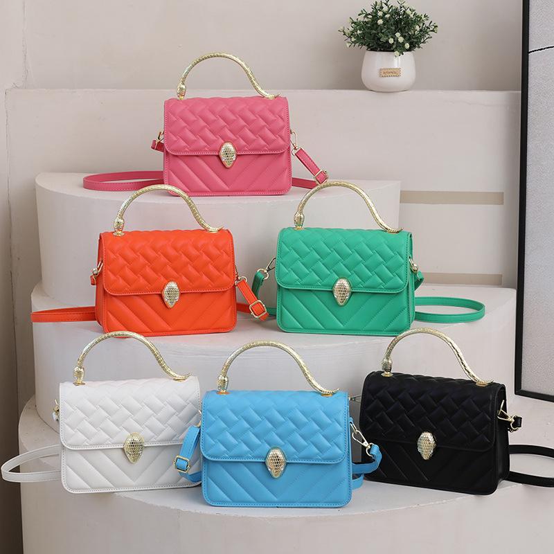 

Shoulder Bags Women Tote Designer Pocket Female Messenger Bag Causal Handbags Ladies Crossbody SnakeShoulderShoulder, Orange