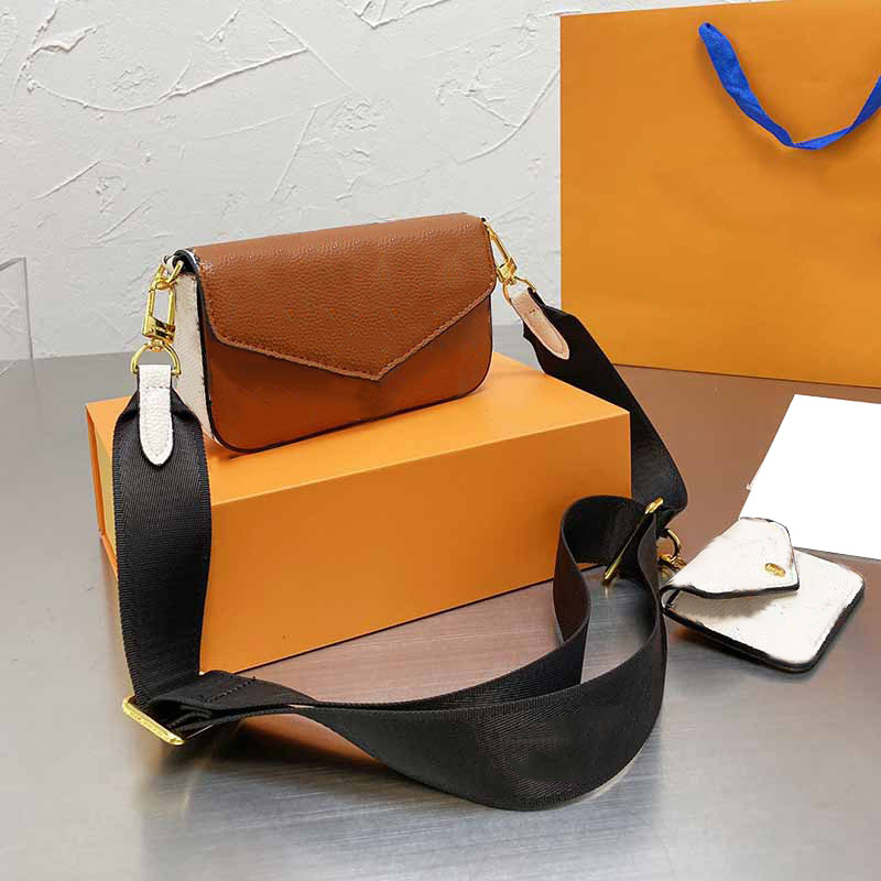 

Multi Pochette large capacity real leather Bag high quality Women Luxurys Designers Bags 2022 Handbags Purses tote 19 Handbag Flap Zhouzhoubao123 FX0J, No bag