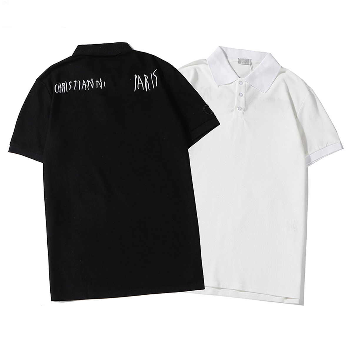 

luxury designer clothes polo shirts men Short Sleeve T-shirt London New York Chicago poloshirt Dropshiping High Quality wholesale