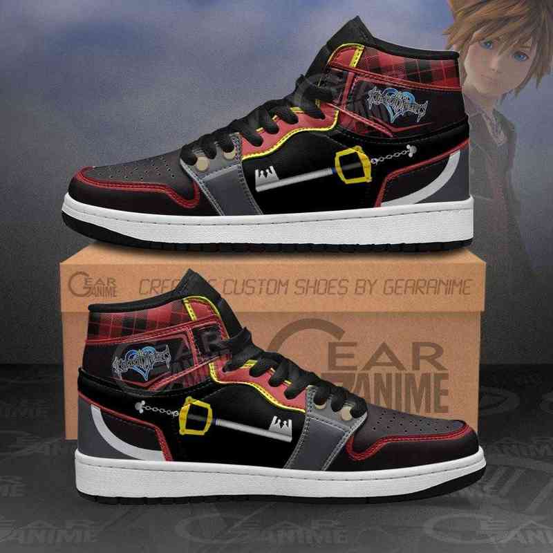 

Kingdom Hearts Sora Sword Sneakers Anime Shoes, Others