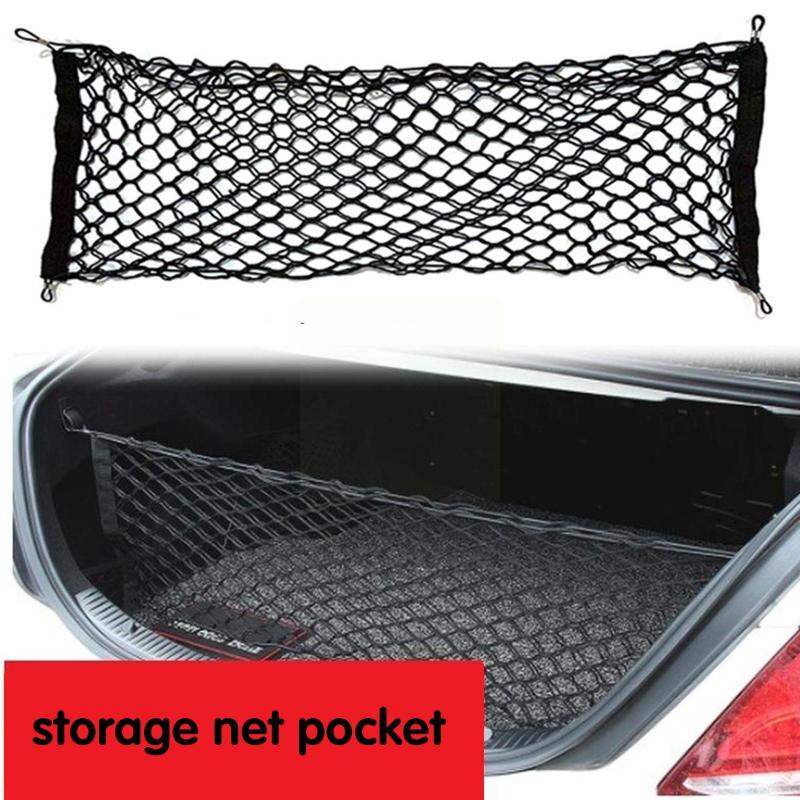 

Car Organizer Mesh Elastic Nylon Rear Back Cargo Trunk Storage Luggage Holder Accessory Interior Net Household R4p1Car