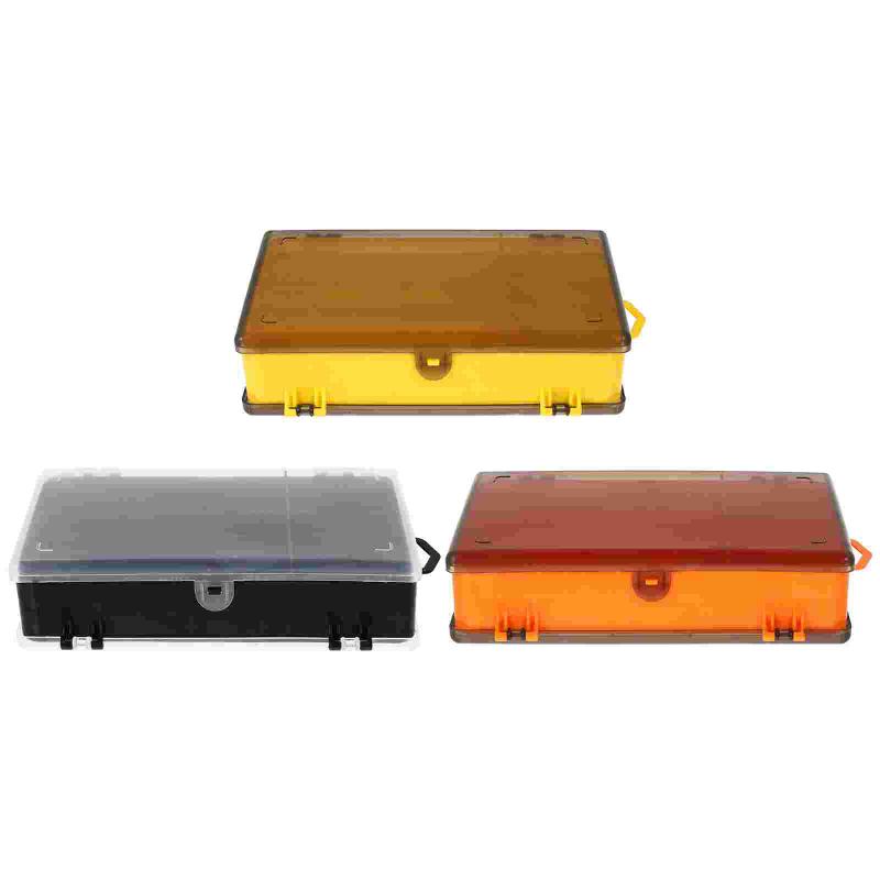 

Fishing Accessories 3pcs Multi-grid Parts Box Grid Movable Insert Gear Storage BoxFishing