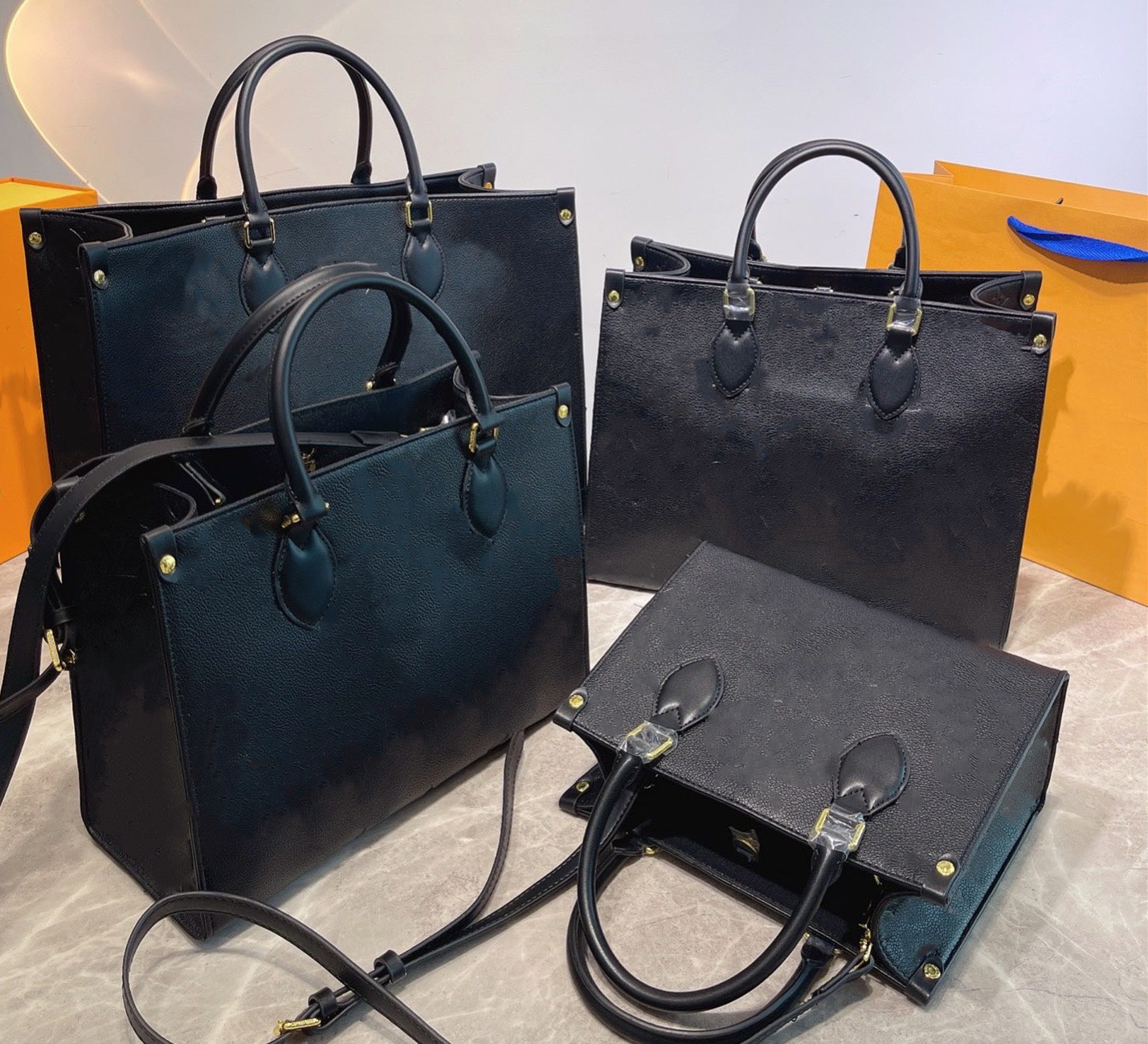 

2022 latest style premium printed shopping bag handbag simple classic styles designer bag fashion luxury Bags Totes, 11111
