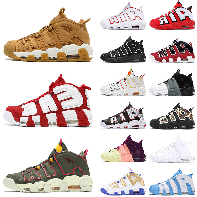 

Basketball Shoes For Women Mens 2022 Fashion Uptempos Scottie Pippen Trainers Sports Bulls Hoops Pack University Blue UNC Black White Varsity Red OG Sneakers, No#38 36-45