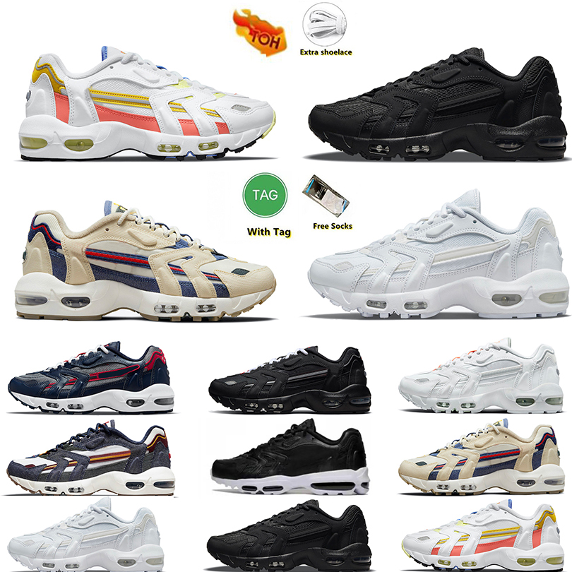 

96 96S Running Shoes Men Women Triple Black Triple White Summer Pastels Blackened Blue Beach USA Vibes Bright Mango Mens Trainers Sports Sneakers OG size36-45, Item#1