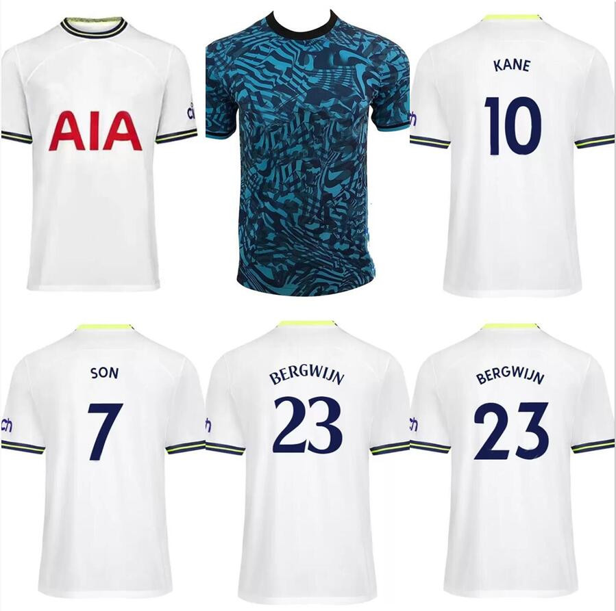

S-4XL 22 23 DELE SON TOTTEN LUCAS Soccer Jerseys HAM BALE KANE HOJBJERG BERGWIJN LO CELSO SPURS 2022 2023 men kids kit home third football shirts