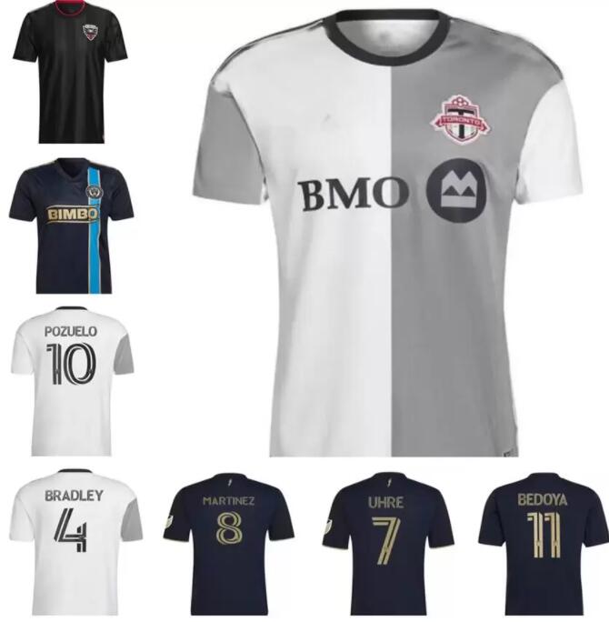 

2022 2023 Philadelphia Union Soccer Jerseys MLS away MONTEIRO BEDOYA Uniform 22 23 DC D.C. United home AARONSON PRZYBYLKO Football Shirts FANS PLAYER VERSION, Army green