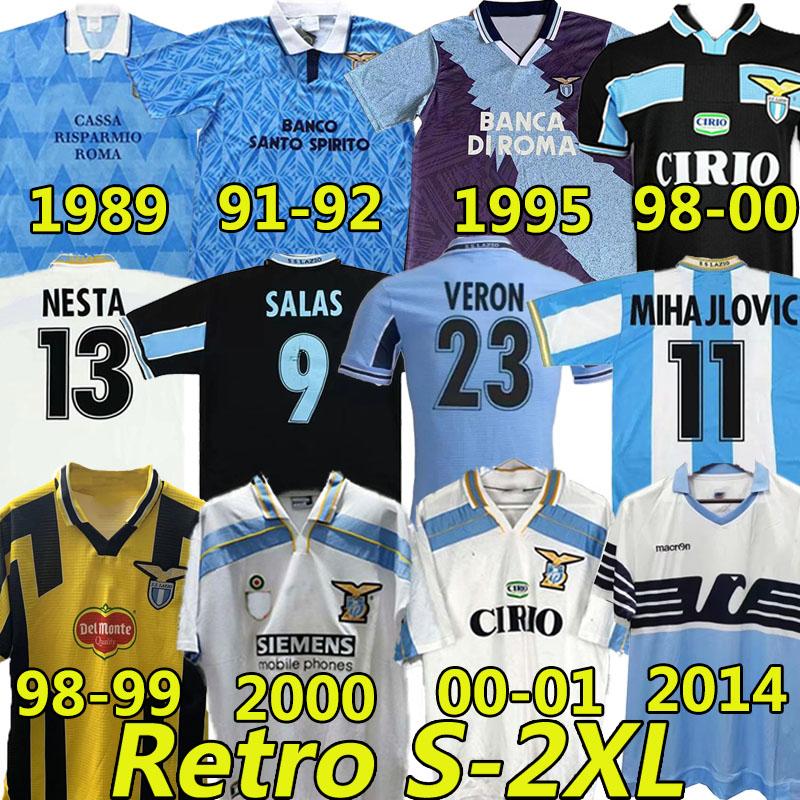 

SIMEONE 1989 1990 lazio retro soccer jerseys Vintage 1991 92 95 98 99 00 01 14 NEDVED SALAS GASCOIGNE NESTA Classic football shirt VERON CRESPO MIHAJLOVIC jersey 222, Purple