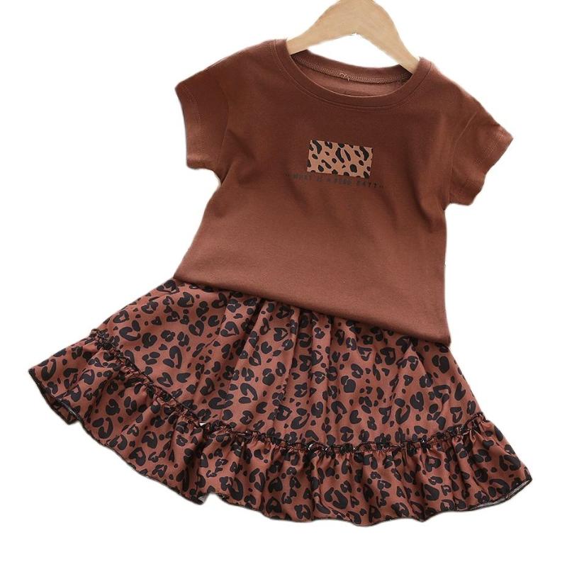 

Clothing Sets Girls Summer Clothes Tshirt Skirt For Casual Style Teenage Kid ClothesClothing, 04a1407-1