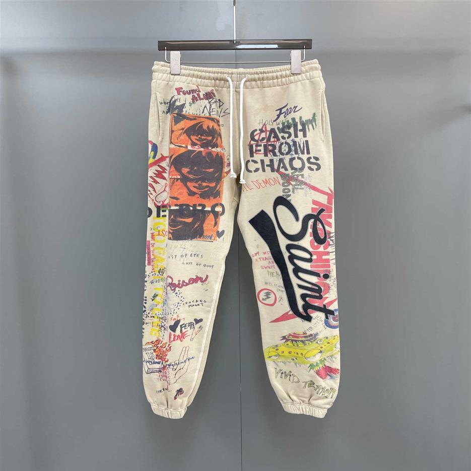 

new fall designer Mens 2022 fashion beautiful printing track jogging pants - US SIZE pants - tops mens yoga joggers track sweat pa1832, Multi