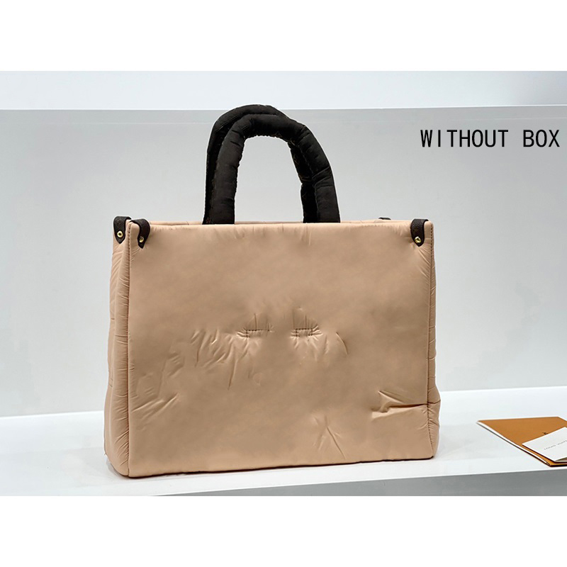 Mode sac fourre-tout femme gaufrage fourre-tout sacs classique lettre motif sacs à provisions haute capacité 34*27cm sac de créateur
