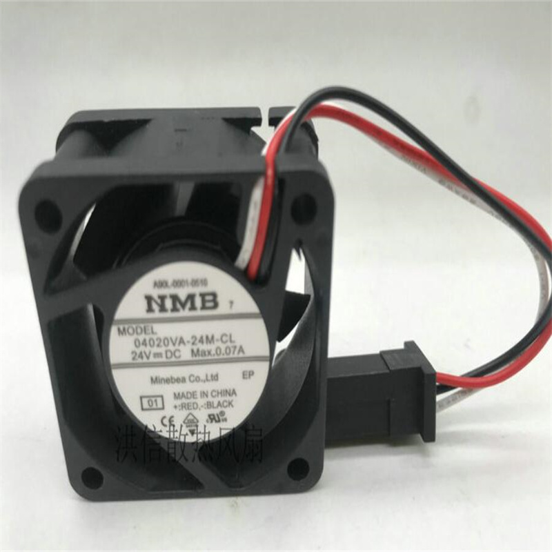 

NMB A90L-0001-0510 04020VA-24M-CL 24V 0.07A 4020 three-line fan