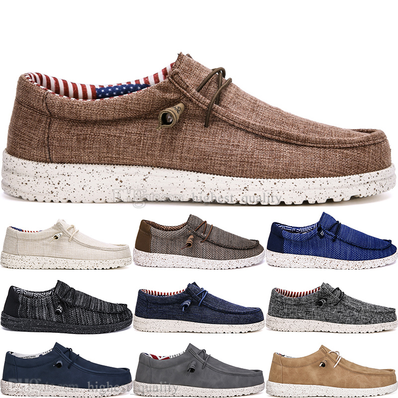 

Spring New Fashion British style Mens Canvas Casual Shoes Man Hundred Leisure Student Men Lazy Drive Overshoes Outdoor Comfortable Breathable Big Size -48 1465