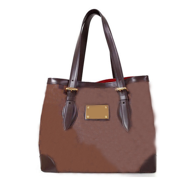 

fashion womens hampstead MM Shoulder women damier quality high designer clutch Tote Bag N51204