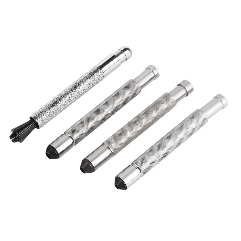 Boîtes de montres professionnelles, 4 tailles, remontoir de couronne, horlogers 3-4 5mm, Kit d'outils de réparation mécanique manuels pour horlog