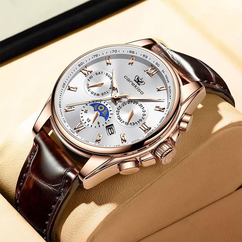 

Mens Watches Top Brand Luxury Men Wrist Watch Leather Quartz Sports Waterproof Male Clock Relogio Masculino, 605 bk gd bk