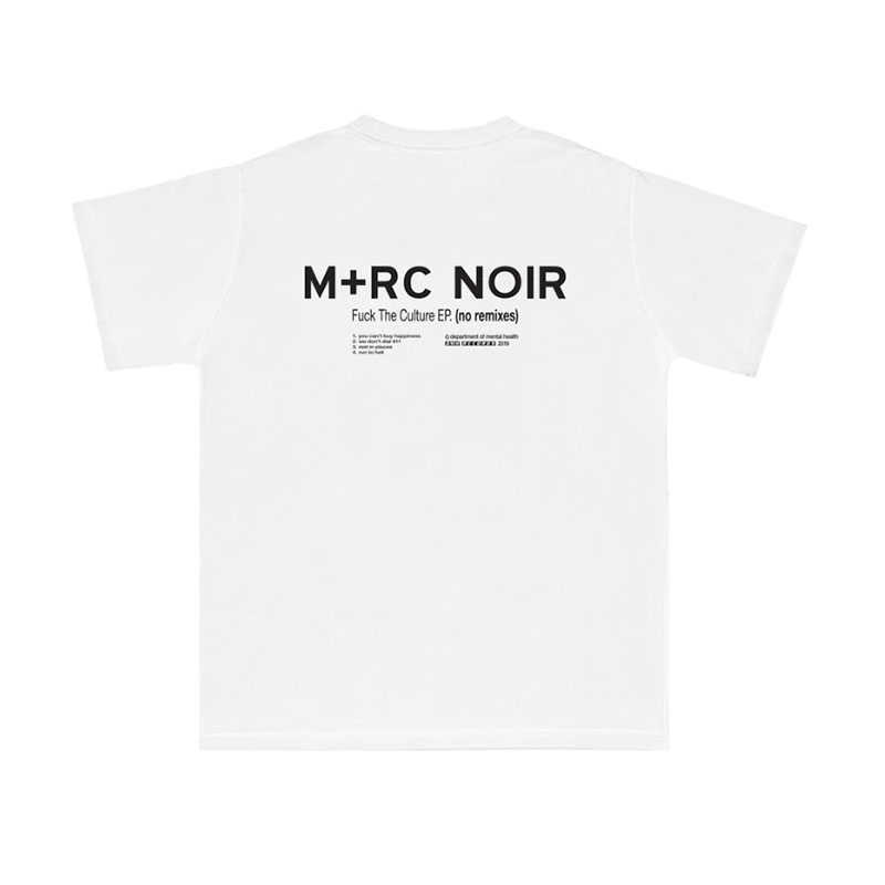 

Men' T-Shirts 2022ss spring French fashion brand m RC noir black white blouse T-shirt short sleeve street youth
