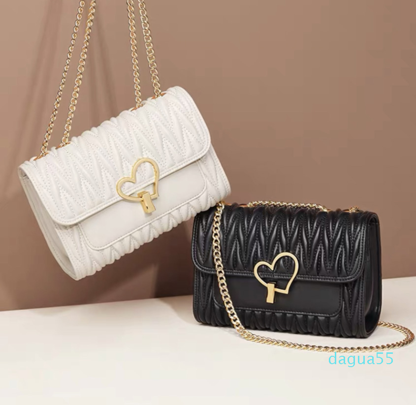 

Fashion women's Balinger chain shoulder crossbody bag, Black