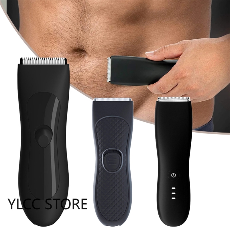 

Men's Electric Groin Hair Trimmer Pubic Hair Trimmer Body Grooming Clipper for Men Bikini Epilator Rechargeable Shaver Razor 220419