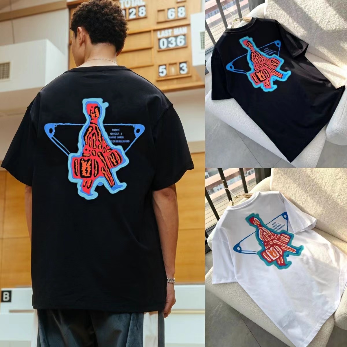 

Designer budge brand new t shirt T-shirt men' and women' latest official website synchronous letter pattern pure and -XXL, 11111