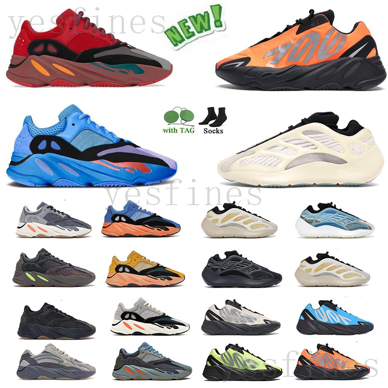

v2 v3 Designer OG Running Shoes Men Women Azael Alvah 700s Vanta Cream Carbon Bright Blue Mens Trainers Outdoor Sneakers 700 zoom, #7