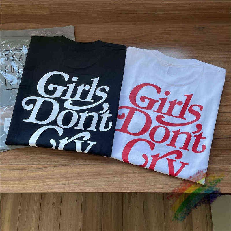 

2022ss Girls Not Crying Human Made T-shirt Men Women High Quality Casual T-shirts Summer Style Tops TeeT220721