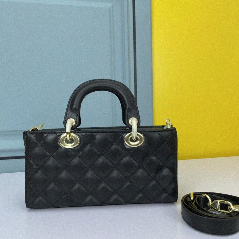 

designer lady d-joy tote bags cannage lambskin small medium handbag bags cross body High Quality Luxury Brand purse Ultraglossy Patent with Diamond Mo n06n#