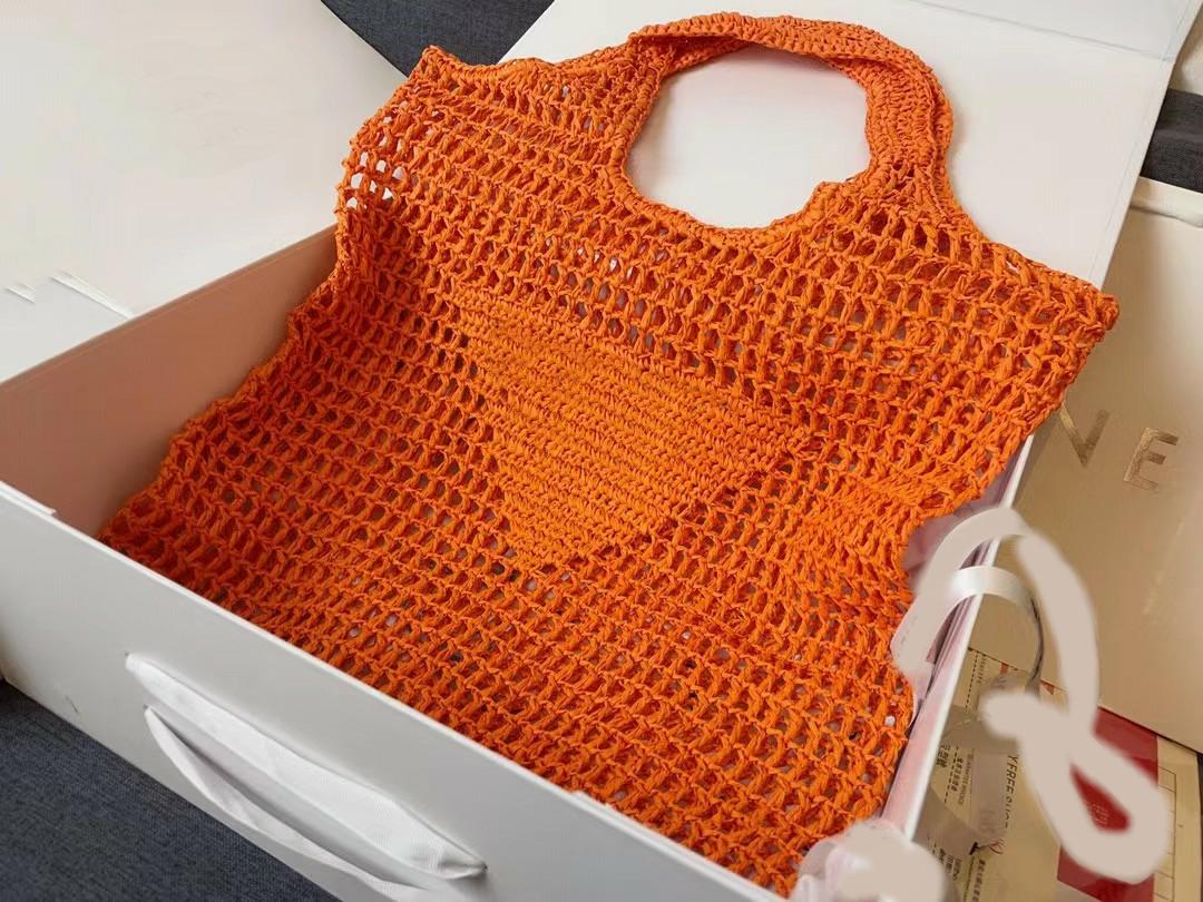

Summer Designer Brands Shopping the Tote Bag OP01 Hollow Letters Raffia Straw Totes Paper Woven Women Shoulder Bags Beach Handbag Luxury Bag No Box, Mode other model contact with us