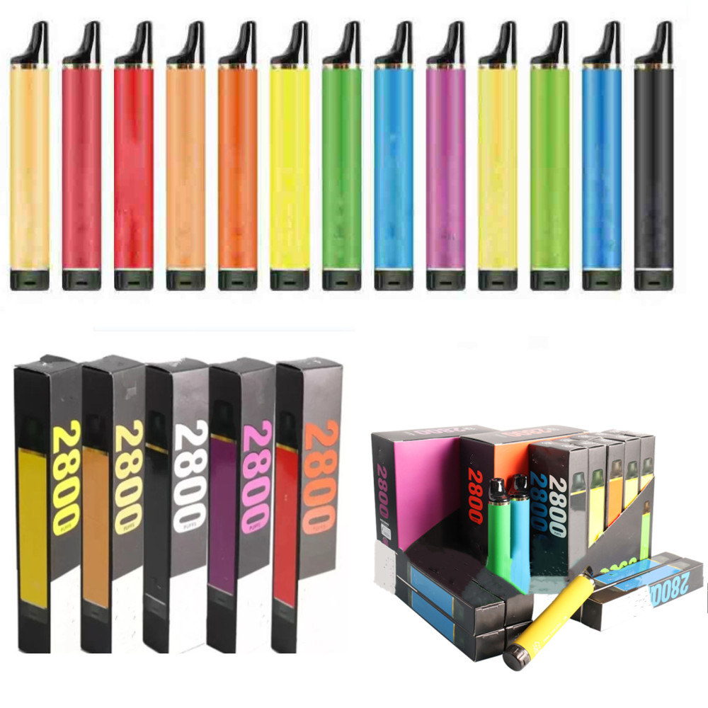 

Disposable E cigarettes Puff Flex 2800 Hits 2% 5% Vape pods device kits Bars pe 2800 puffs 10ML prefilled 20Colors VS Flow XXL 800 puff Plus MAX