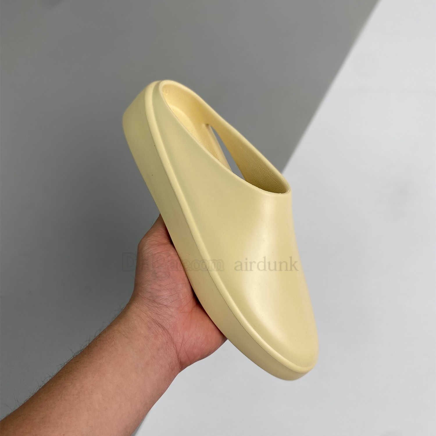 

Fears of God the California Slip-on Original Sandals Slippers Designers Fog Sliders Women Almond Oat Cream Concrete Cement Extralight Eva Fashion2023, 3# cement