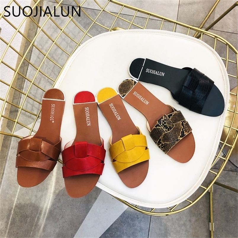 

Brand Mixed Colors Women Slipper Pllus Size 35-41 Women Summer Beach Slides Flip Flops Outdoor Flat Slipper 220429, Khaki