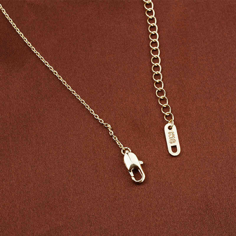 New d Home Letter Diamond Necklace Temperament Simple Women's Jewelry Clavicle Necklace2022 Brand Luxury Fashion Design Ladies Jewelry