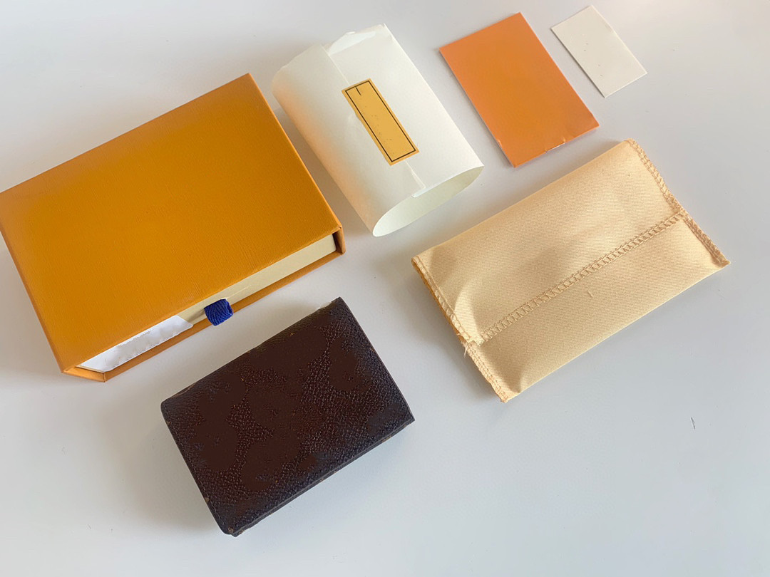 

fashion Classic Men Women Mini Small Wallet High Quality Credit Card Holder Slim Bank Cardholder no box, Brown