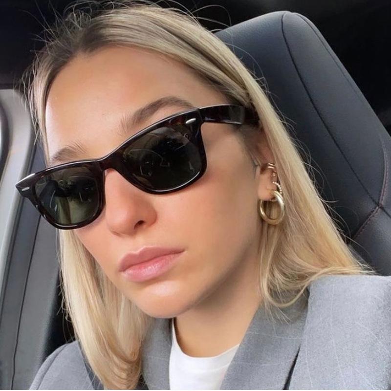 

Sunglasses Luxury Designer Polarized Square Women Men 2022 Vintage Fashion Shades UV400 Anti Glare Driving Sun GlassesSunglasses