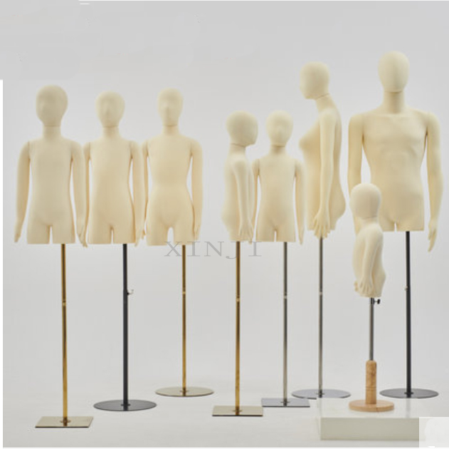 

Nice Software Bendbale Mannequin Flexible Model Children's Half Length Clothing Mannequin