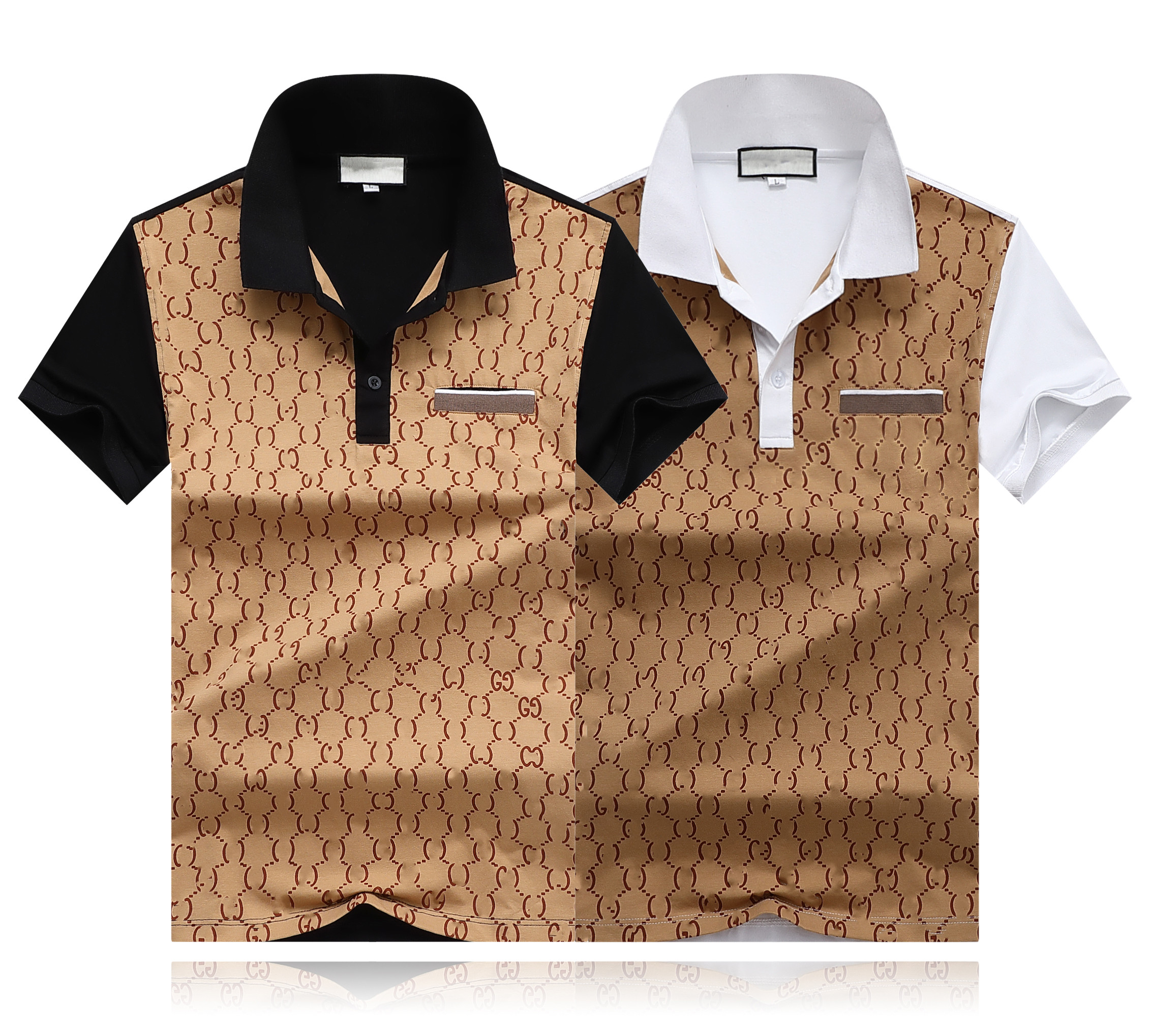 

Mens Stylist Polo Shirts Luxury Italy Men Clothes Short Sleeve Fashion Casual Men's Summer T Shirt Many colors are available Size M-3XL, White