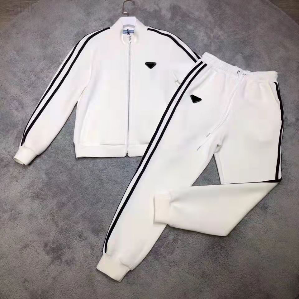 

Women Jackets Suit Tracksuits Two Pieces Suits Hoodie and Skirts For Lady Fashion Outwears Jacket Terry With Bottoms Letters Jacket Sets, White suit
