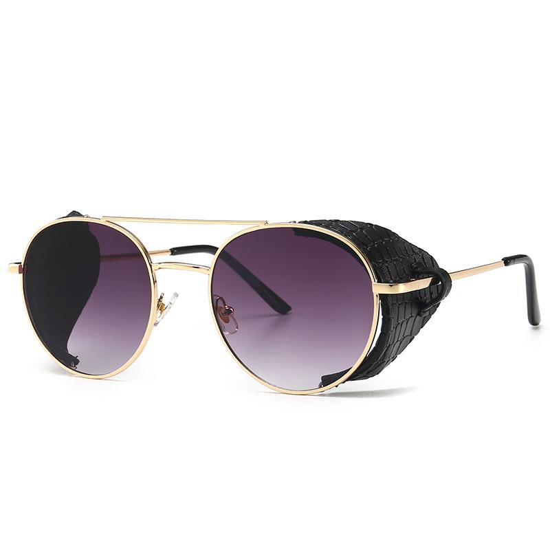 

Sunglasses Metal Frame Round Men Circle Vintage Gothic Hippie Retro Steampunk Sun Glasses Women Punk Style ShadesSunglasses