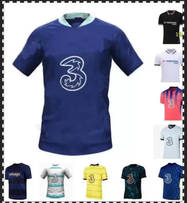 

19 20 21 22 23 cfc WERNER HAVERTZ ZIYECH soccer jerseys limited-edition BARKLEY PULISIC Jorginho 2022 2023 Camiseta 2021 2022 KANTE Men third black football shirts, 2019