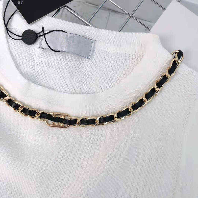 

2022 summer style round neck vest women, White