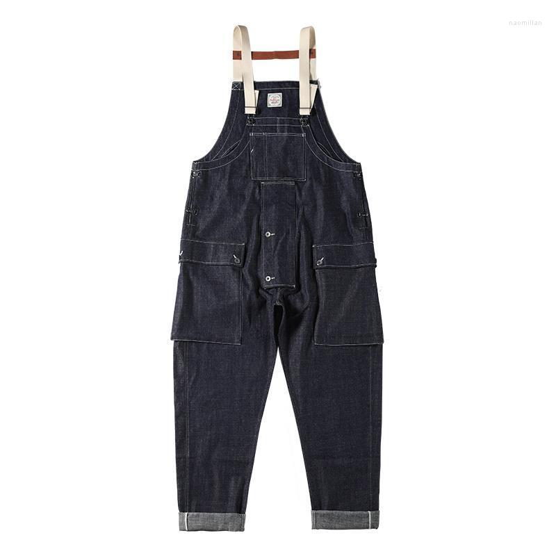 

Men's Pants Red Naval Dungaree Army Vintage Style 12oz Denim Men Overalls Loose FitMen's Men'sMen's Naom22, 12oz unwash