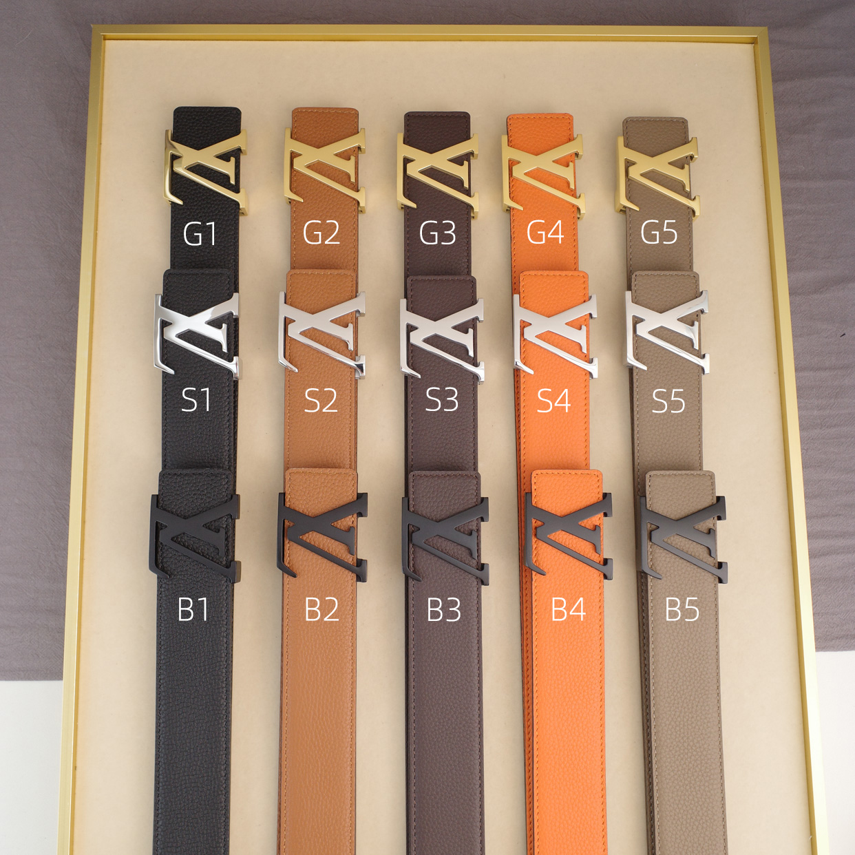 Fashion Belt Designer Men's and Women's Belt Classic Genuine Leather Multi-color buckle 15 Options High Quality
