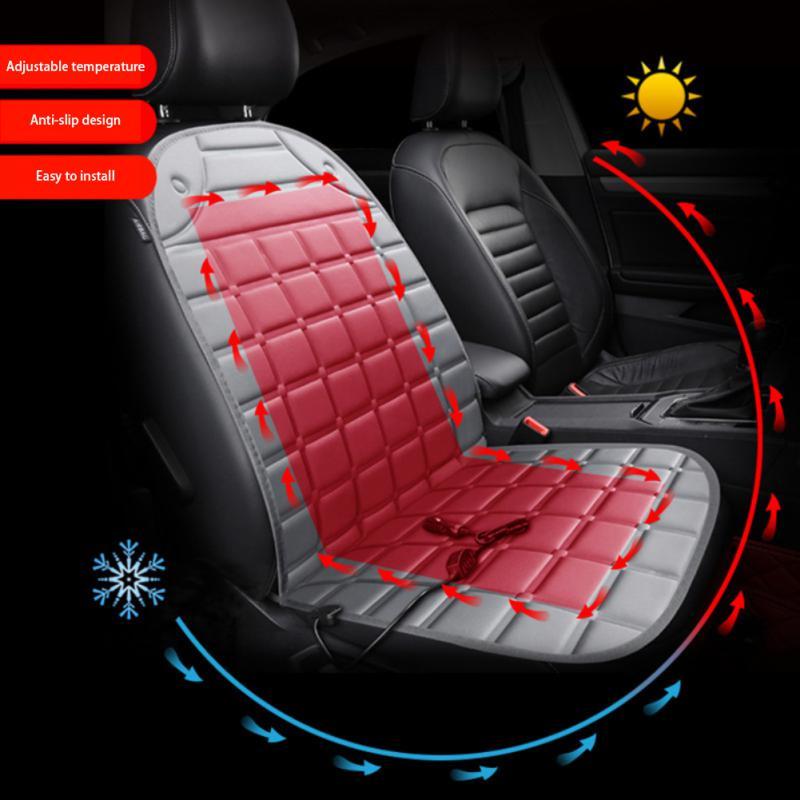 

Car Seat Covers 12V Universal Heating Cushion Pad Cover Electric Blanket Heated In Winter Accessories