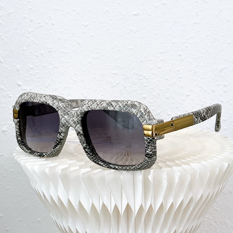 

Designer Sunglasses For Man Woman Glasses UV 400 Fashion High Quality Polarize Eyewear Snake Skin Sun Picture Frame Glasses Black Drive Box